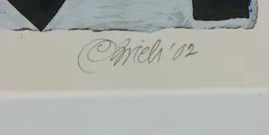 Clemens Briels - Zeefdruk, Des Caribean - Ingelijst kopen? Bied vanaf 150!