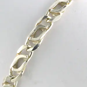 Zilveren valkenoog schakel armband – 5.9 gram - 19 cm lang kopen? Bied vanaf 60!