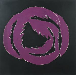 Tine van de Weyer - Pastelkrijt op papier, Zonder titel - Ingelijst kopen? Bied vanaf 1!