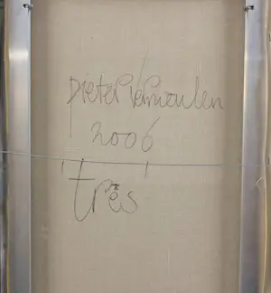 Pieter Vermeulen - Acryl op doek, Tres - Ingelijst (Zeer groot) kopen? Bied vanaf 300!