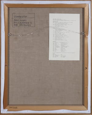 Paul Maas - Olieverf op doek, Compositie - Ingelijst kopen? Bied vanaf 1!