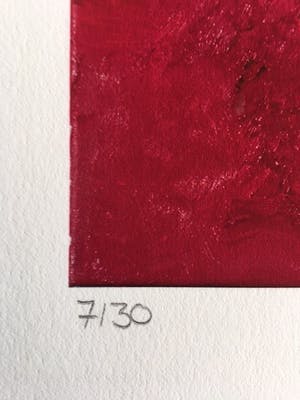 Armando - Rotes Bild / afbeelding in rood kopen? Bied vanaf 75!