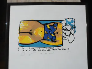 Herman Brood - Zeefdruk, "de zeelucht van Uw doos" kopen? Bied vanaf 225!