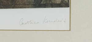 Caroline Koenders - Ets en aquatint, Bladeren - Ingelijst kopen? Bied vanaf 20!