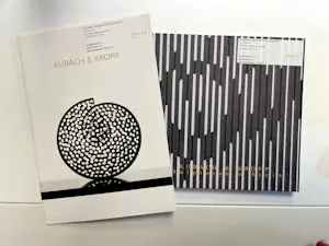 Kubach & Kropp - Groot zwaar beeld uit graniet, Stein für die Stille + 2 boeken! kopen? Bied vanaf 1200!