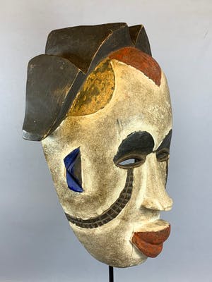 Ibibio - Tribal Used African Ibibio Mask - Nigeria. kopen? Bied vanaf 35!