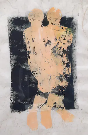 Marijke Vijfhuizen - set van 3x monotype - INGELIJST - 25678 kopen? Bied vanaf 75!