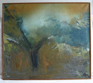 Peter Engels - Ingelijst, olieverf op doek, “Voorjaar” – gesigneerd – 1961 kopen? Bied vanaf 75!