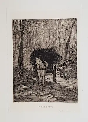 Matthijs Maris - Israels, Mauve, Steelink, Oldewelt, 21 koperetsen kopen? Bied vanaf 120!