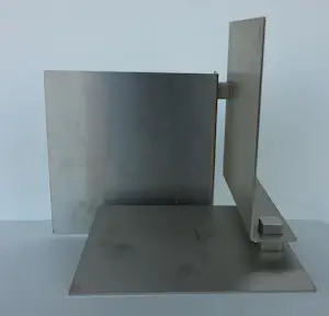 Henk Rusman - Roestvrij stalen sculptuur, Geometrische compositie kopen? Bied vanaf 150!