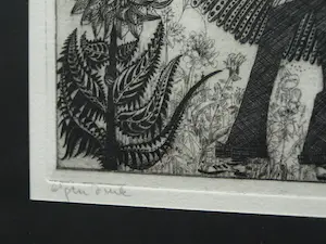 Hans van Draanen - Ets , Zonder titel - 1971 kopen? Bied vanaf 1!