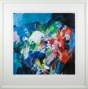 Frank Gude - Litho, Voetbal - Ingelijst kopen? Bied vanaf 1!