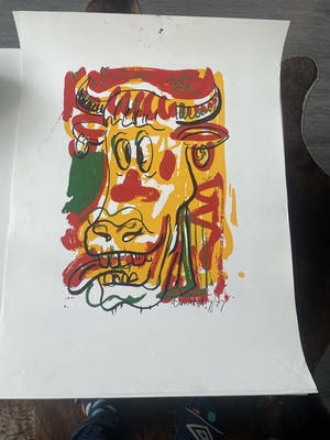 Peter Klashorst - Tweetal mooie zeefdrukken kopen? Bied vanaf 45!