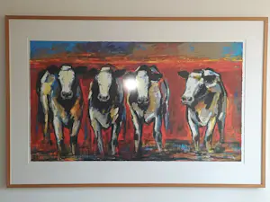 Frits van Eeden - vier koeien voor rode gloed kopen? Bied vanaf 380!