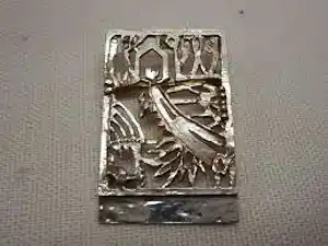 Jeroen Krabbé - Zilveren broche/hanger vendu pour 45€ !