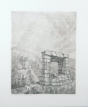 Rins Heidema - Ets, Legendarisch Landschap kopen? Bied vanaf 1!