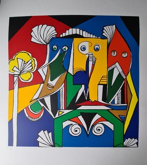 Maartje Wijngaarden - Zonder titel - Gesigneerd - E/A kopen? Bied vanaf 1!