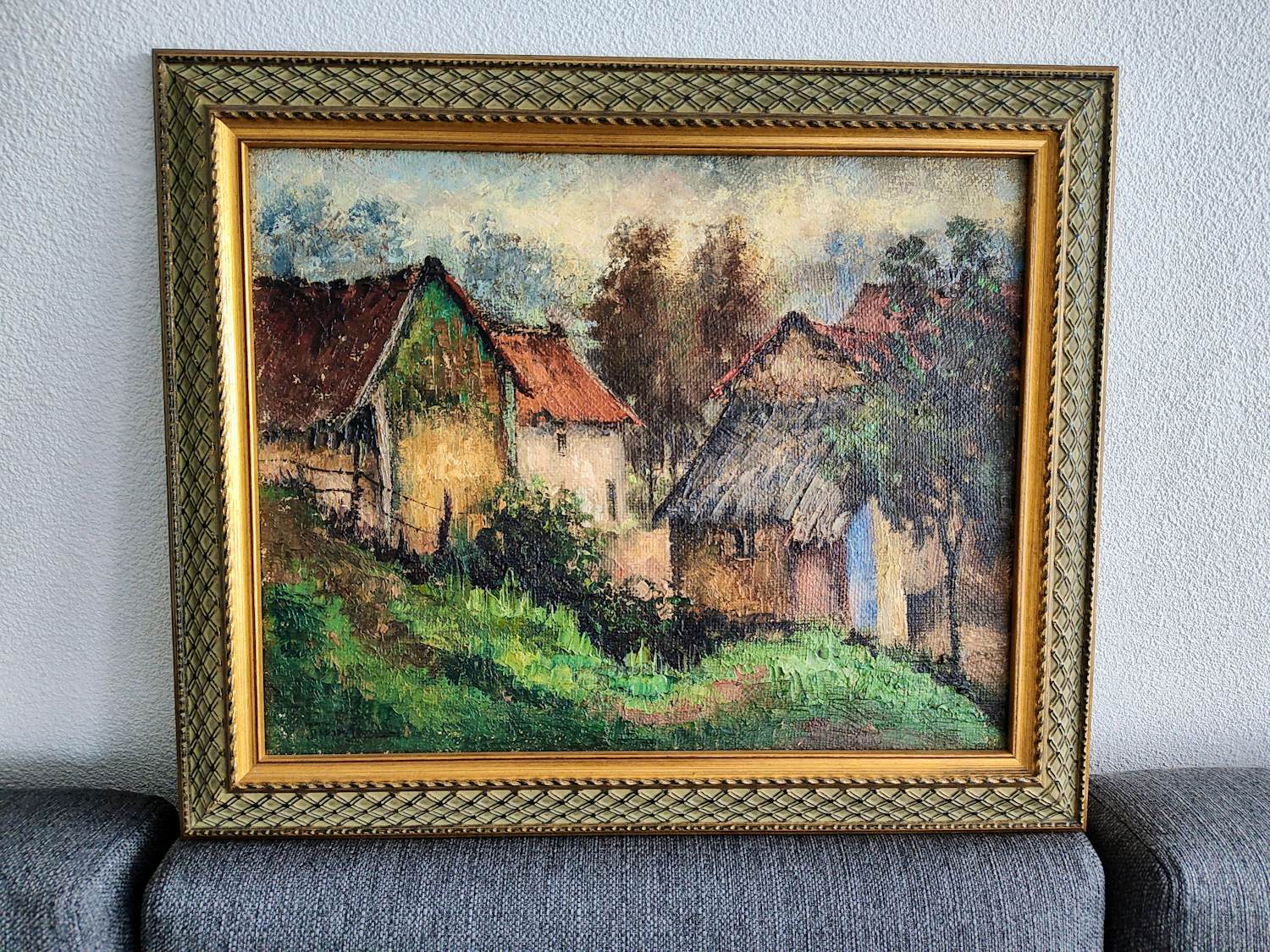 Frans Ronda - Zicht op dorp verkocht voor € 75!