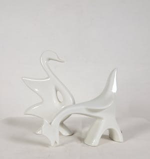 Royal Dux - 2 dekorative Tierfiguren kopen? Bied vanaf 1!