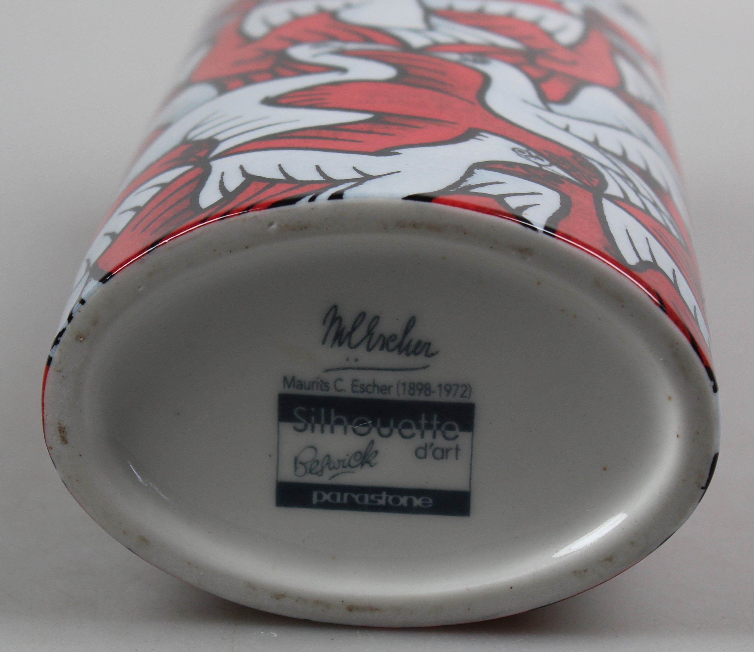 M.C. Escher - Beswick Silhouette d'Art vaas vogels kopen? Bied vanaf 40!