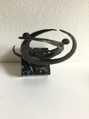 Brons (Onbekend) - Twee figuren kopen? Bied vanaf 1!