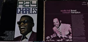 Various artists - 4 Jazz LP's: Lionel Hampton, Duke Ellington, Ray Charles, Freddie Slack kaufen? Bieten Sie von 8!