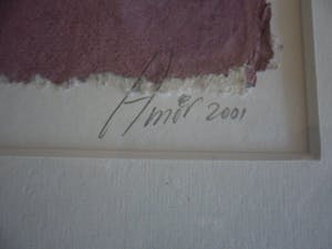 Sharon Amir - Zeefdruk. Titel: “ A Love story 1 “. kopen? Bied vanaf 30!