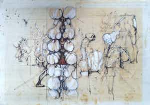 Frans van Bommel - Tekening (1968) verkocht voor € 45!