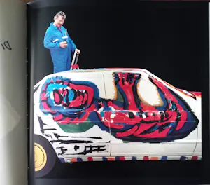 Karel Appel - "A sunny day with a loving car" kopen? Bied vanaf 150!