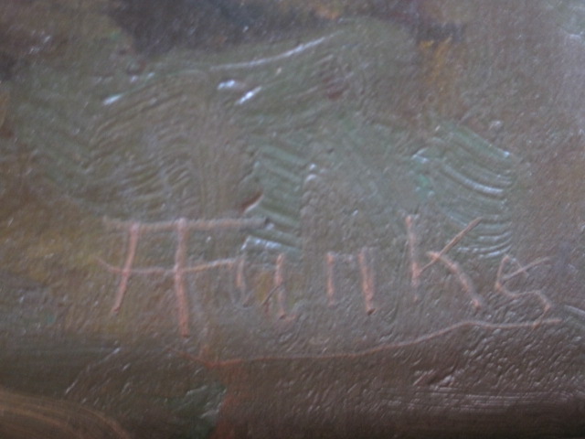 Anton Funke Kupper - Sfeervol impressionistisch olieverf "Duinlandschap bij invallende avond" gesigne kopen? Bied vanaf 1!