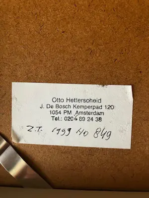 Otto Hetterscheid - Geen titel kopen? Bied vanaf 100!