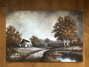 Henner Knauf - Winter landschap kopen? Bied vanaf 15!