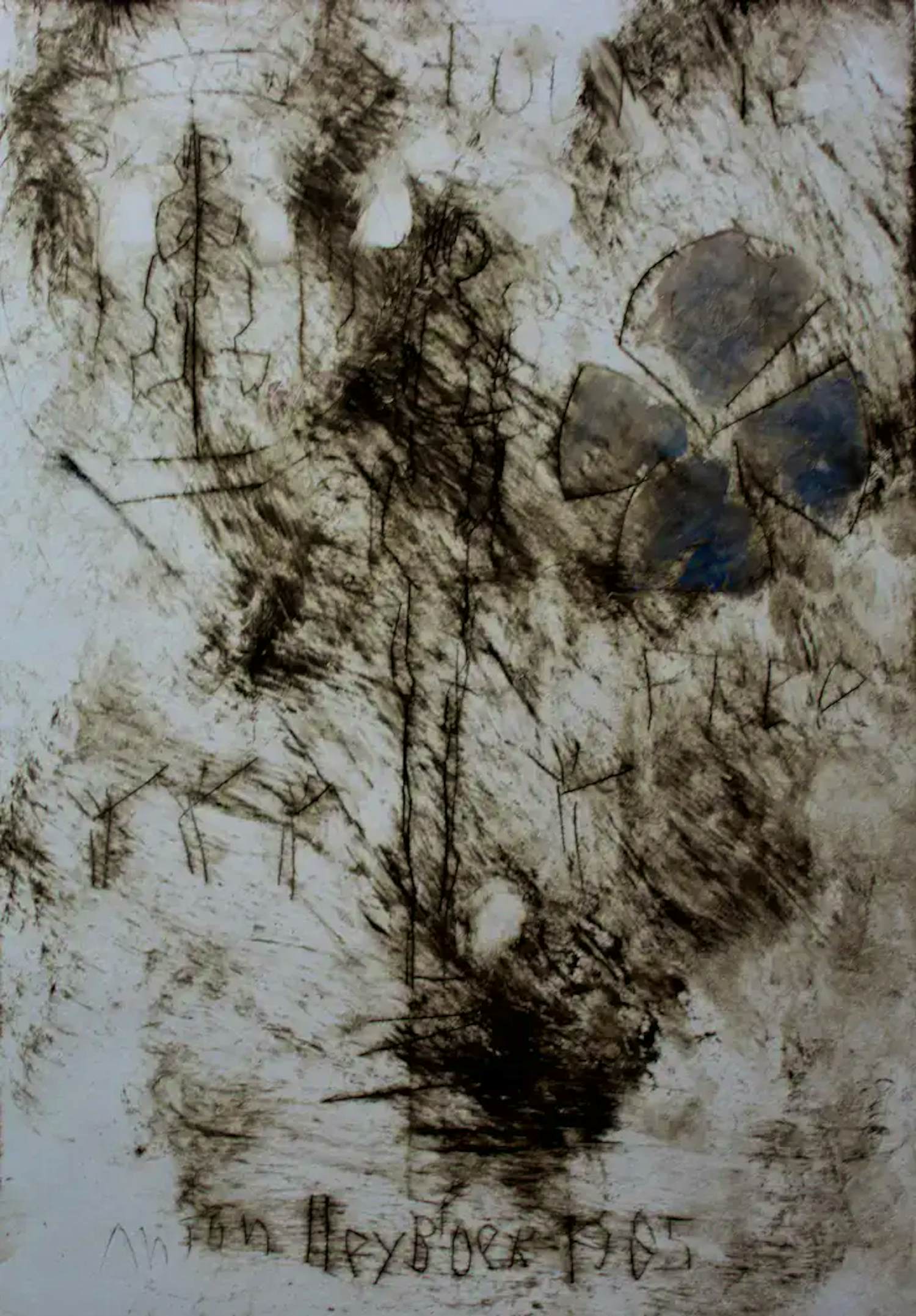 Anton Heyboer - Ets - 1985 kopen? Bied vanaf 175!