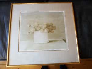 Mart Kempers - kleurenlitho stilleven verkocht voor € 40!