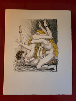 Georges Villa - 9 very rare erotic prints from 'Aphrodite', 1938 kopen? Bied vanaf 150!