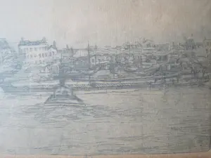 Marius Janssen - Maasbruggen bij Rotterdam. kopen? Bied vanaf 35!