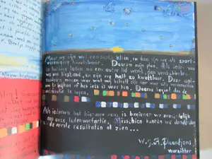 Jan de Bie - papieren en notulen van de asgrauwe / 2 tekeningen in het boek kopen? Bied vanaf 100!