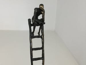 Corry Ammerlaan - Sculptuur “ De denkende mens “ kopen? Bied vanaf 50!