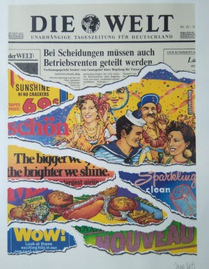 Arno Arts - Die Welt Zeefdruk kopen? Bied vanaf 40!