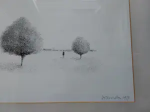 Metten Koornstra - Landschap met bomen kopen? Bied vanaf 40!