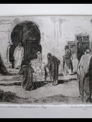 Wim van Woerkom - Voddenmarkt Kairouan kopen? Bied vanaf 24!