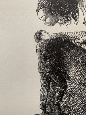 Roland Topor - litho - 'Aidé' - 1979 (Prent 190 - Serie 11A) kopen? Bied vanaf 100!