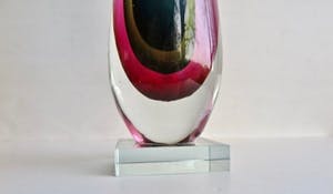 Vetro Design - Stairway to heaven - Glaskunst - Handgeblazen unicum - Groot kopen? Bied vanaf 1!