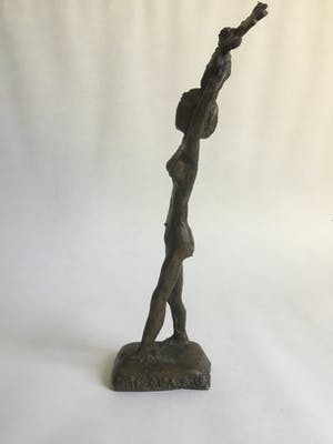 Brons (Onbekend) - Naakte vrouw met zon kopen? Bied vanaf 10!