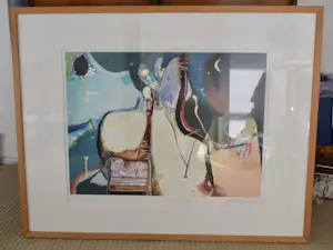 Kantcho Kanev - Zeefdruk - Hymn - Ingelijst - Nr. 17 kopen? Bied vanaf 75!