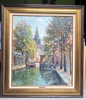 Daniel Muhlhaus - Visbanken Gouwe Gouda verkocht voor € 600!
