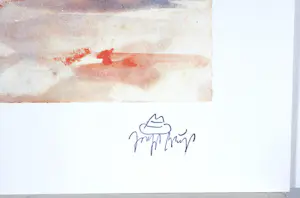 Joseph Beuys - Was birgt die Wolke? - Offset - Signatuurstempel - N° 50/300 - 1979 kopen? Bied vanaf 250!