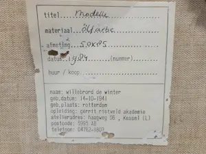 Willebrord de Winter - Modelle kopen? Bied vanaf 25!