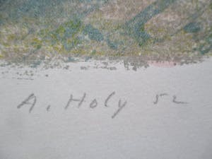 Adrien Holy - Litho Havengezicht kopen? Bied vanaf 25!