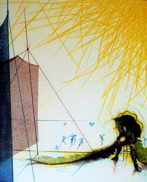 Ronald Tolman - Ets: Diadolos -1992 verkocht voor € 90!